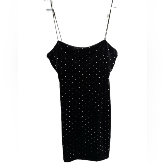 Black Dress with Rhinestones H&M - Picture 2 of 5